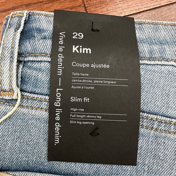 NWT Frank And Oak Kim Jean - Picture 10 of 12